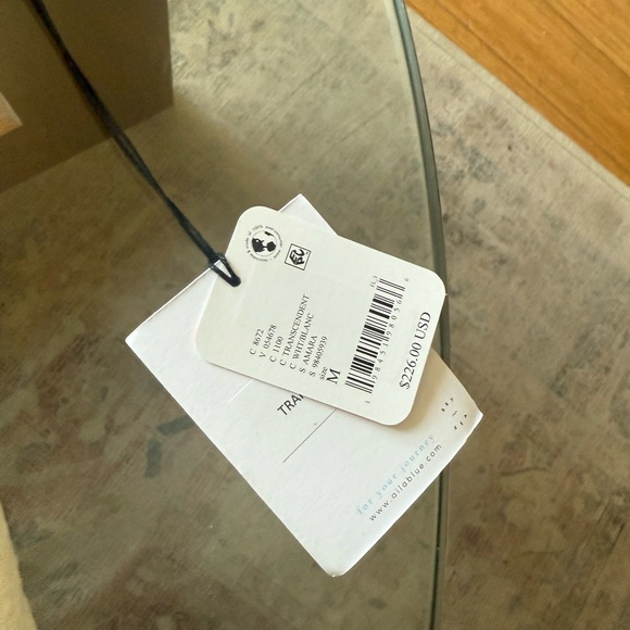 Free People Alia Blue Cream One Piece Swimsuit - Picture 3 of 4